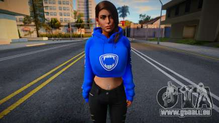 Lara Croft Fashion Casual - Los Santos Tuners 1 für GTA San Andreas