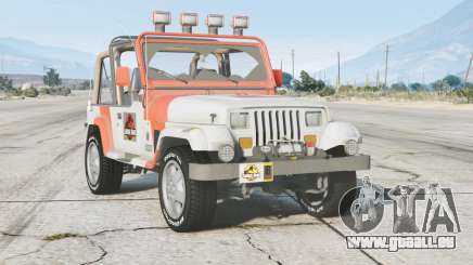 Jeep Wrangler Jurassic Park (YJ) 1993〡add-on v0.3 für GTA 5