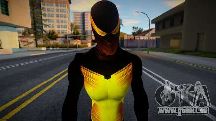 Spiderman Web Of Shadows - Black Fire Suit für GTA San Andreas