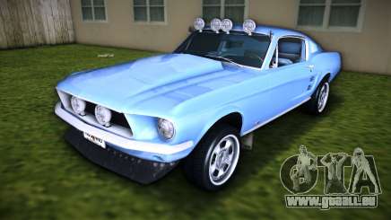 Ford Mustang 390 GT Fastback 67 pour GTA Vice City