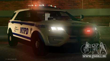 Ford Explorer 2016 NYPD (ELS) für GTA 4