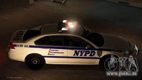 Chevrolet Impala 2011 NYPD (ELS) pour GTA 4