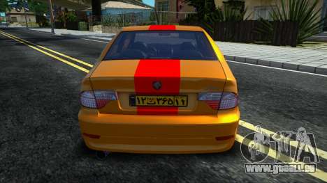 Ikco Samand Soren Taxi [HQ] pour GTA San Andreas