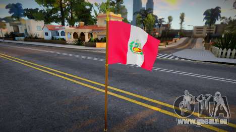 Peru Flag für GTA San Andreas