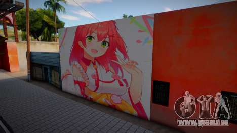 Sakura Miko Wall pour GTA San Andreas