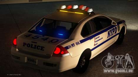 Chevrolet Impala 2011 NYPD (ELS) für GTA 4