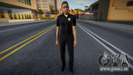 HD Girl Police 1 für GTA San Andreas