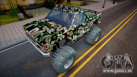 Monster-B Flower Paint Job pour GTA San Andreas