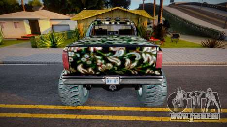 Monster-B Flower Paint Job für GTA San Andreas