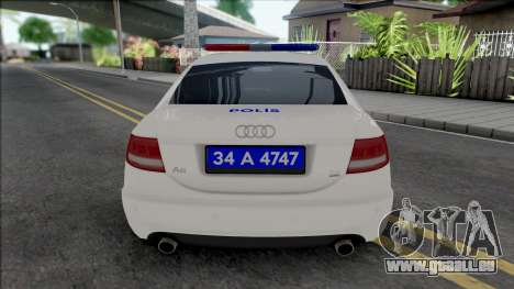 Audi A6 3.0 Turkish Police pour GTA San Andreas