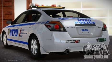 Nissan Altima NYPD (ELS) pour GTA 4