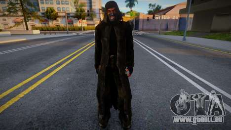 Ange noir en manteau 2 pour GTA San Andreas