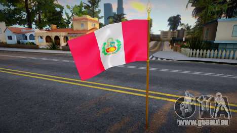Peru Flag für GTA San Andreas