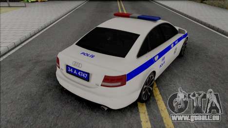 Audi A6 3.0 Turkish Police pour GTA San Andreas