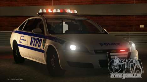 Chevrolet Impala 2011 NYPD (ELS) für GTA 4