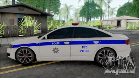 Audi A6 3.0 Turkish Police pour GTA San Andreas