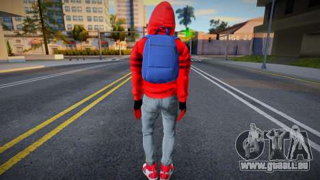 Miles Morales Street Wear - MUA 3 für GTA San Andreas