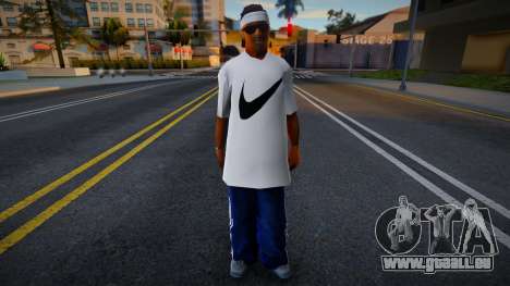 White Nike T-Shirt HD für GTA San Andreas