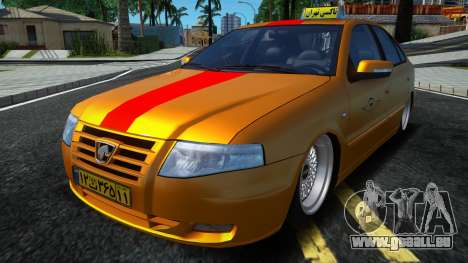 Ikco Samand Soren Taxi [HQ] pour GTA San Andreas