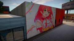 Sakura Miko Wall für GTA San Andreas