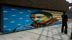 2Pac mural pour GTA San Andreas Definitive Edition