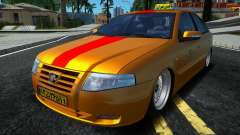 Ikco Samand Soren Taxi [HQ] für GTA San Andreas