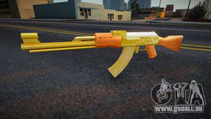 Golden AK-47 pour GTA San Andreas