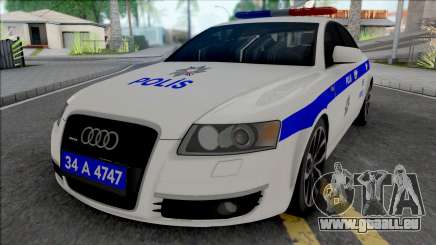 Audi A6 3.0 Turkish Police pour GTA San Andreas