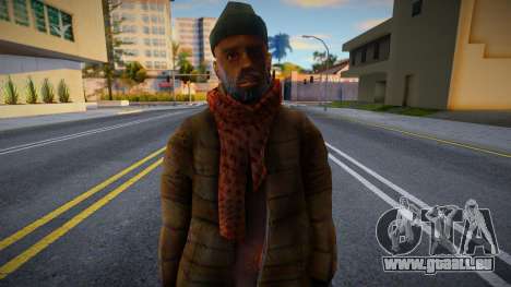 Peau d’hiver sans abri pour GTA San Andreas