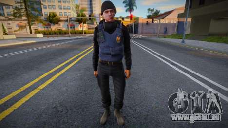Polizist (Entladen) für GTA San Andreas