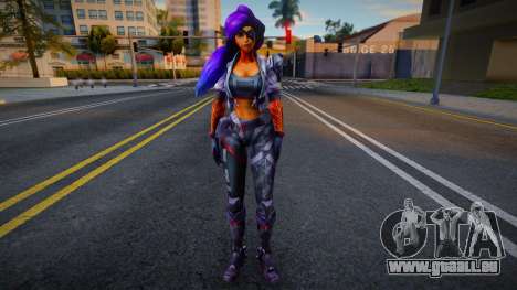 [League Of Legends] Psyops Samira pour GTA San Andreas