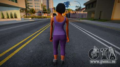 Ballas Girl from GTA V 3 pour GTA San Andreas