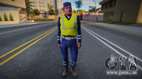 Agent de police de la circulation v1 pour GTA San Andreas