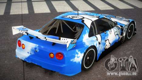 Nissan Skyline R34 JGTC S10 pour GTA 4