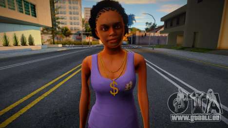 Ballas Girl from GTA V 3 pour GTA San Andreas