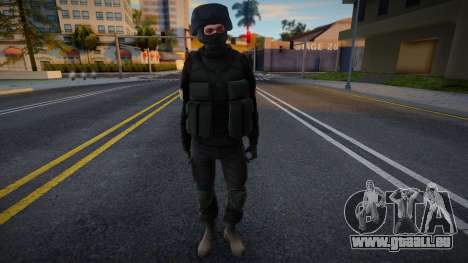 Ein Mann in einer Uniform des Sokol-Innenministe für GTA San Andreas
