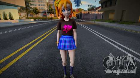 Love Live - Tshirt 127 pour GTA San Andreas