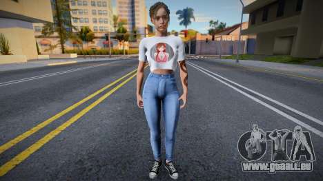 Claire Redfield Denim Jeans v1 für GTA San Andreas