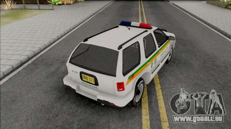 Chevrolet Blazer Policia für GTA San Andreas