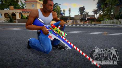 X-MAS Weapon - Sniper pour GTA San Andreas