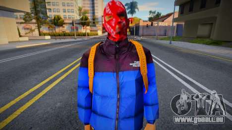 Maskierter Mann für GTA San Andreas