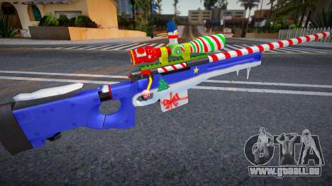 X-MAS Weapon - Sniper pour GTA San Andreas