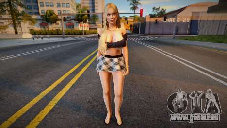 Helena Mini Skirt With Big Bo pour GTA San Andreas