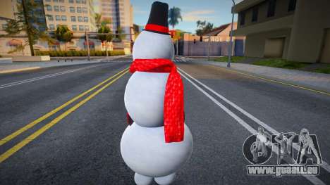 Bonhomme de neige v1 pour GTA San Andreas