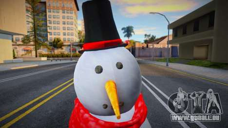 Bonhomme de neige v1 pour GTA San Andreas