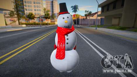 Bonhomme de neige v1 pour GTA San Andreas