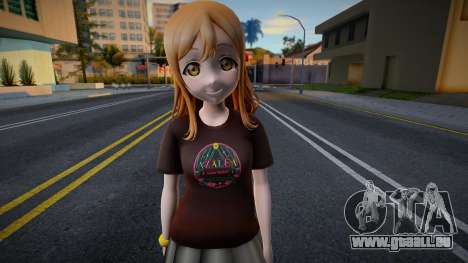 Love Live - Tshirt 11 für GTA San Andreas