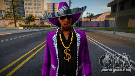 CJ des années 80 pour GTA San Andreas