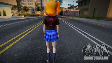 Love Live - Tshirt 127 pour GTA San Andreas