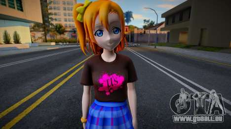 Love Live - Tshirt 127 pour GTA San Andreas